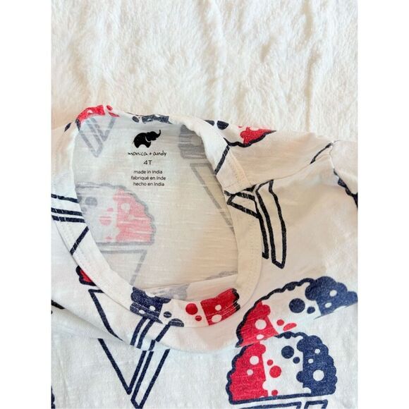 Monica + Andy snow cone short sleeve shirt 4T - Picture 3 of 5